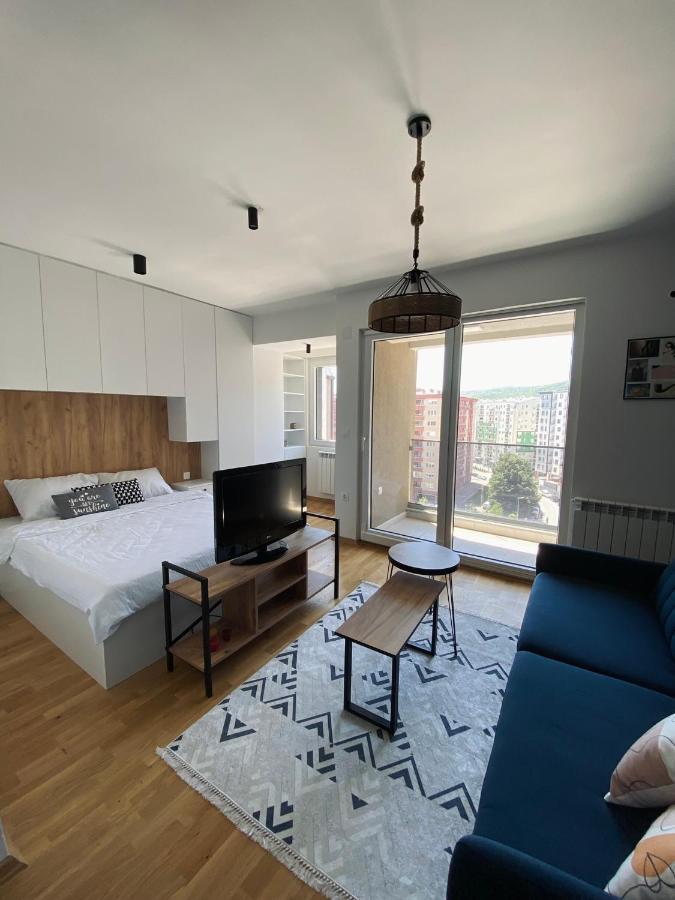 Sunshine Apartment Skopje Bagian luar foto